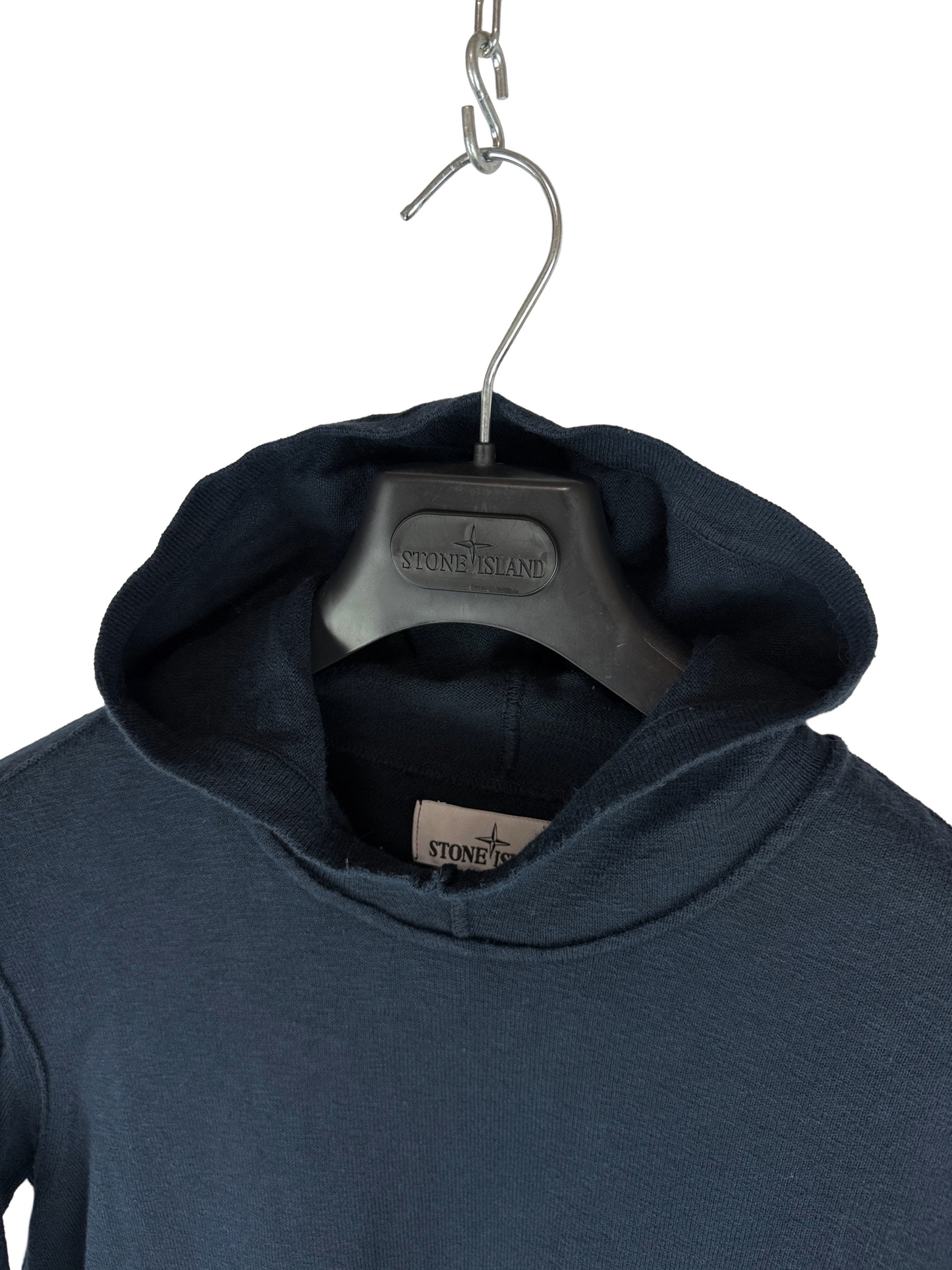 Maglione blu navy con cappuccio Stone Island - Taglia M