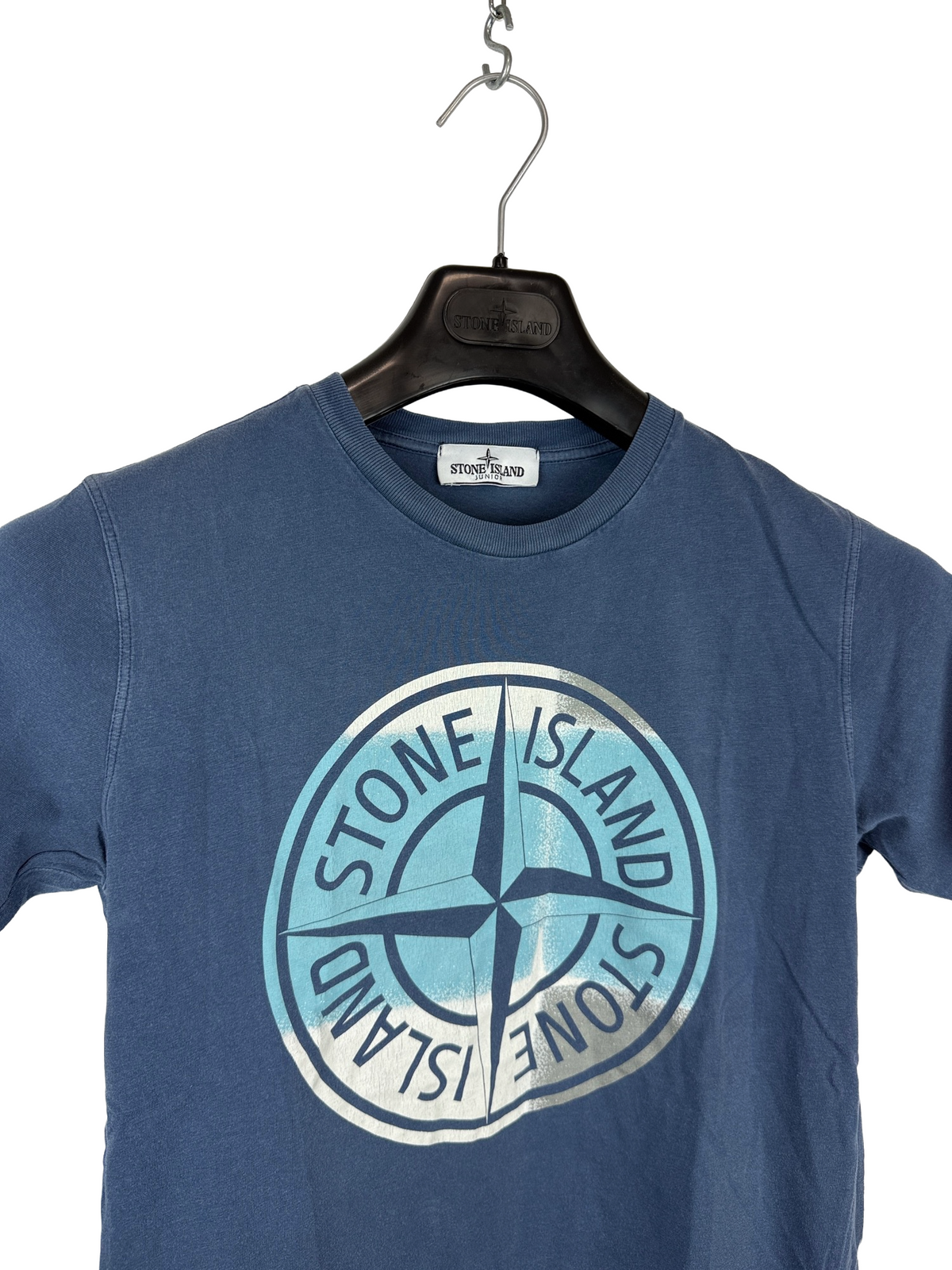 Blue Stone Island T-shirt with print – Junior size (12 years, 156cm)