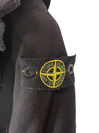 Black Stone Island duffle coat with toggle fastenings – Junior size (8 years, 128cm)