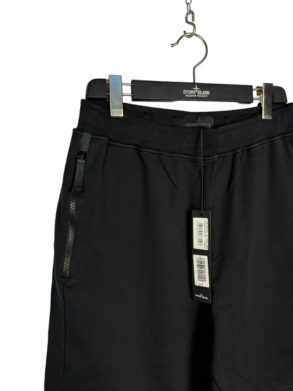 Pantaloncini di tuta Ghost neri Stone Island (nuovi con cartellino) - Taglia M