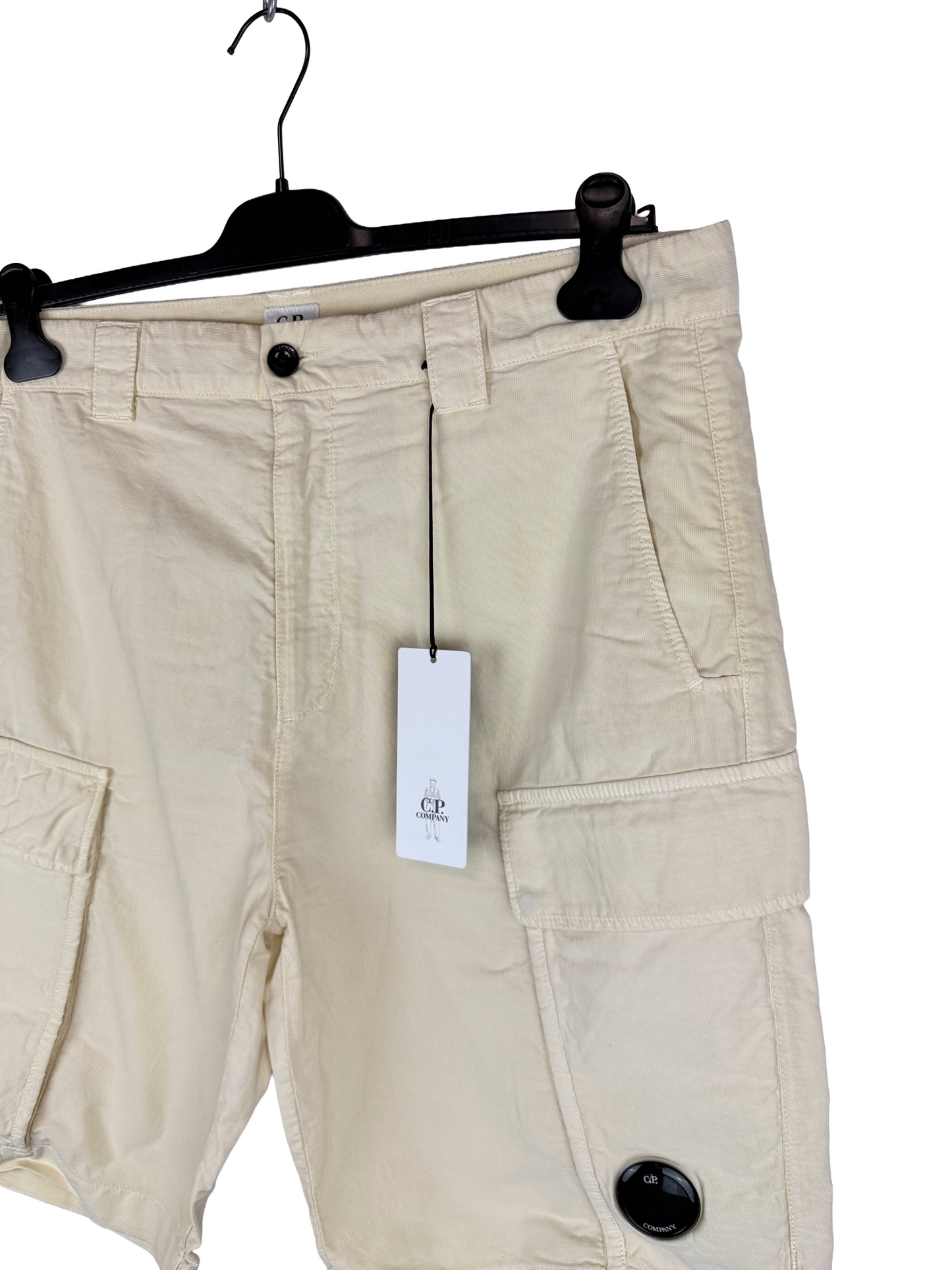 Pantaloncini cargo bianco panna C.P. Company (nuovi con cartellino) - Taglia W36
