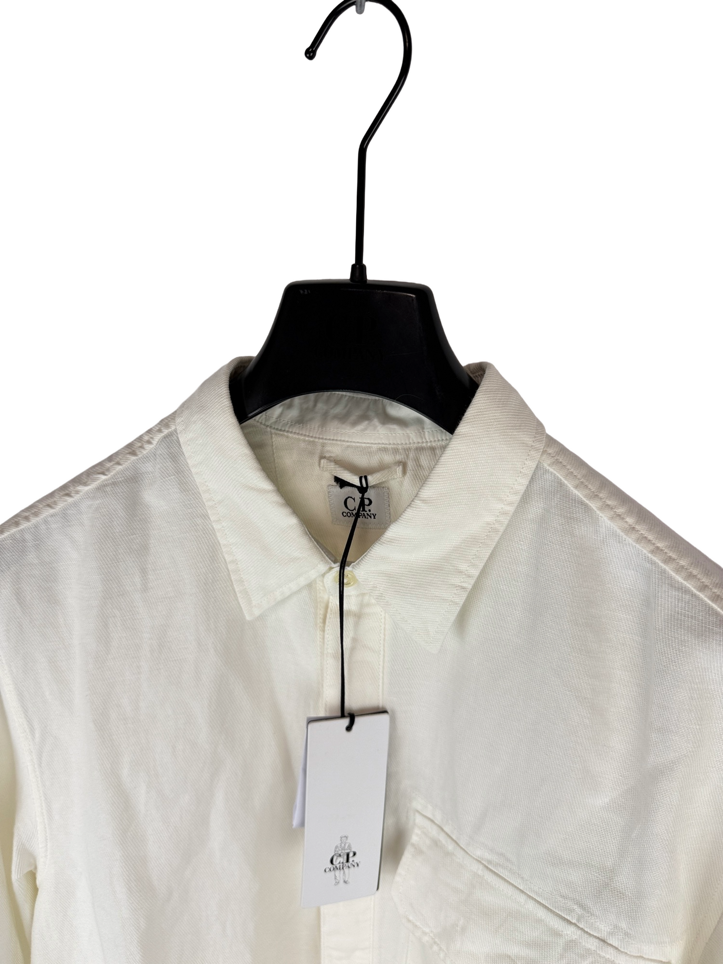 Camicia bianca a maniche lunghe C.P. Company (nuova con cartellino) - Taglia XXL