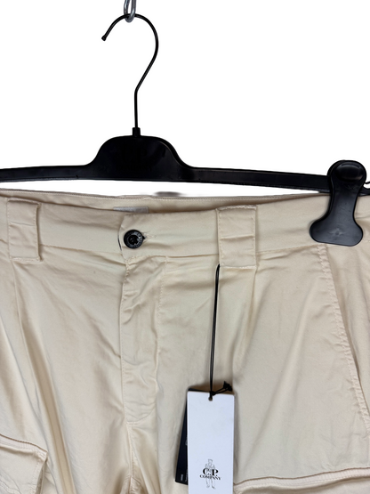 Pantaloni cargo bianco-panna C.P. Company (nuovi con cartellino) - Taglia W38