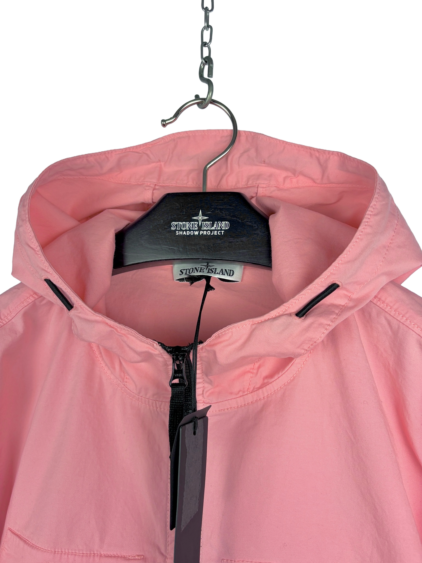 Giacca rosa Supima Cotton Twill Stretch-TC Stone Island (nuova con cartellino) - Taglia L