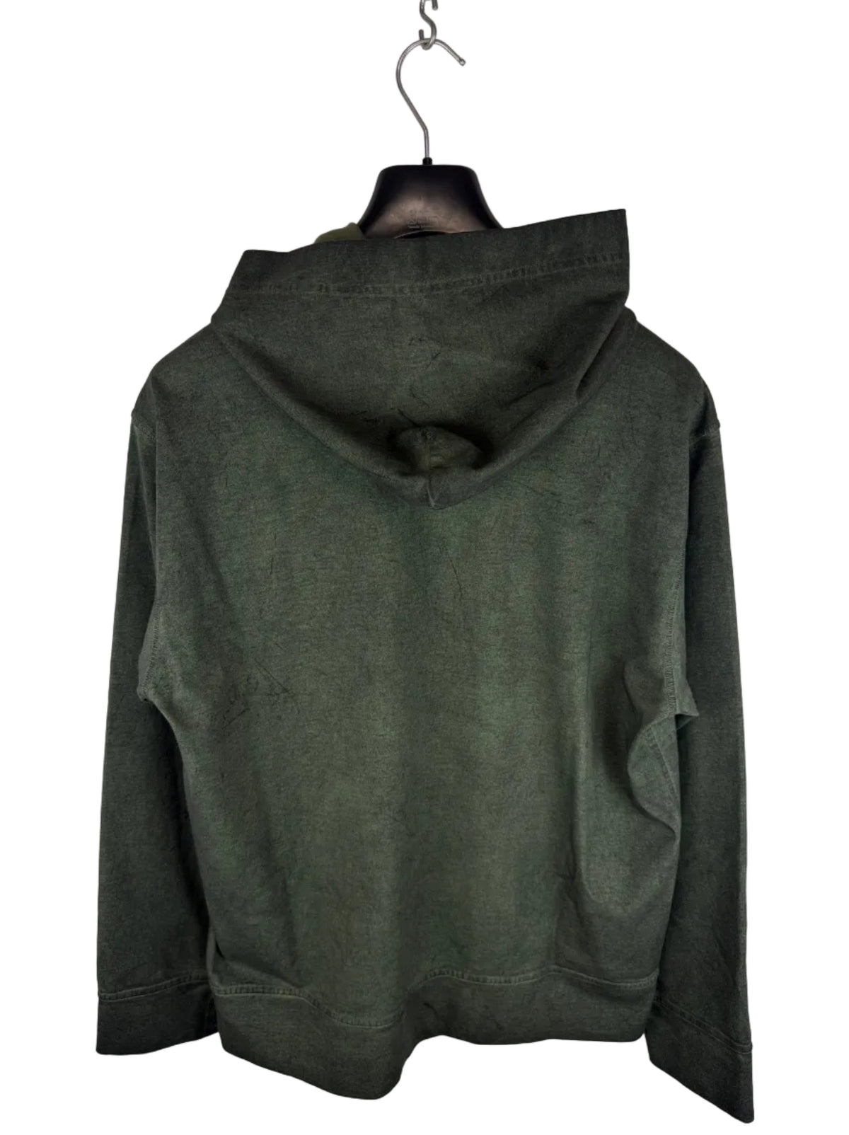 Felpa verde kaki con cappuccio 2025 Stone Island nuova con cartellino - Taglia M - foto 6