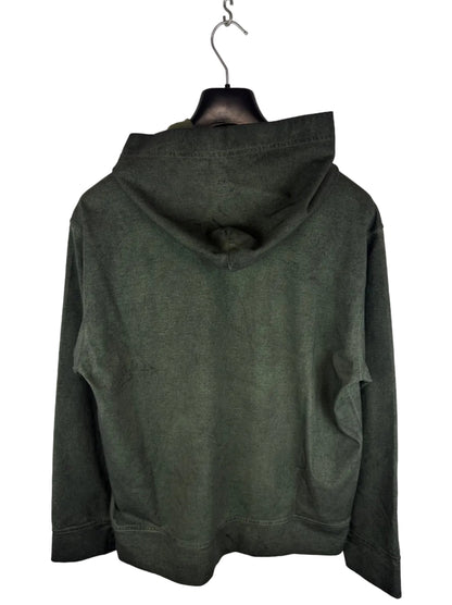 Felpa verde kaki con cappuccio 2025 Stone Island nuova con cartellino - Taglia M - foto 6