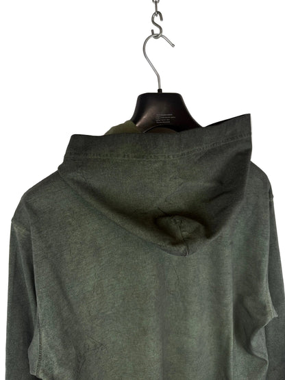 Felpa verde kaki con cappuccio 2025 Stone Island nuova con cartellino - Taglia M - foto 7