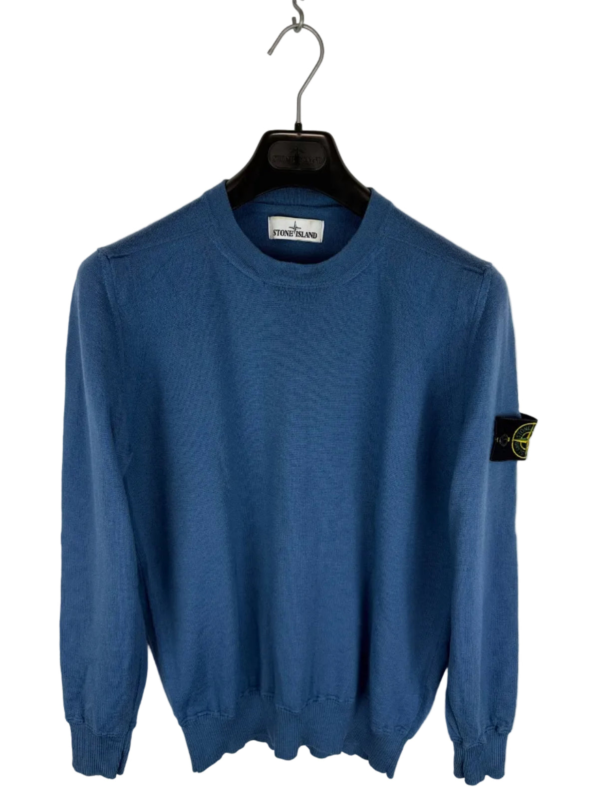 Maglione blu in lana Stone Island - Taglia S - foto 1
