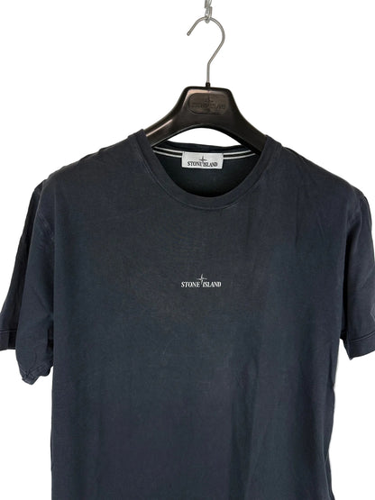 T-shirt nera con stampa Stone Island SS/2023 - Taglia L - foto 5
