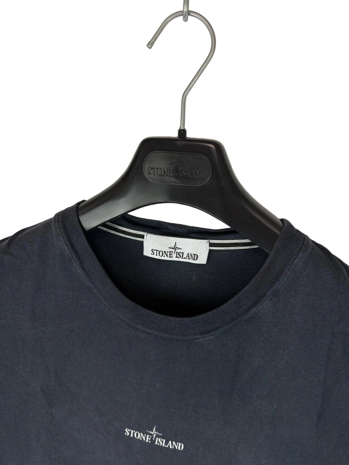 T-shirt nera con stampa Stone Island SS/2023 - Taglia L - foto 6
