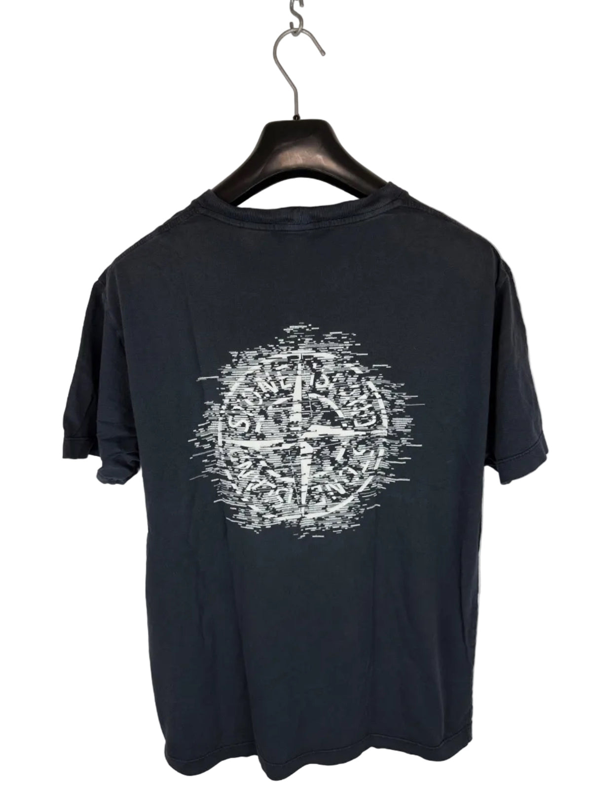 T-shirt nera con stampa Stone Island SS/2023 - Taglia L - foto 1