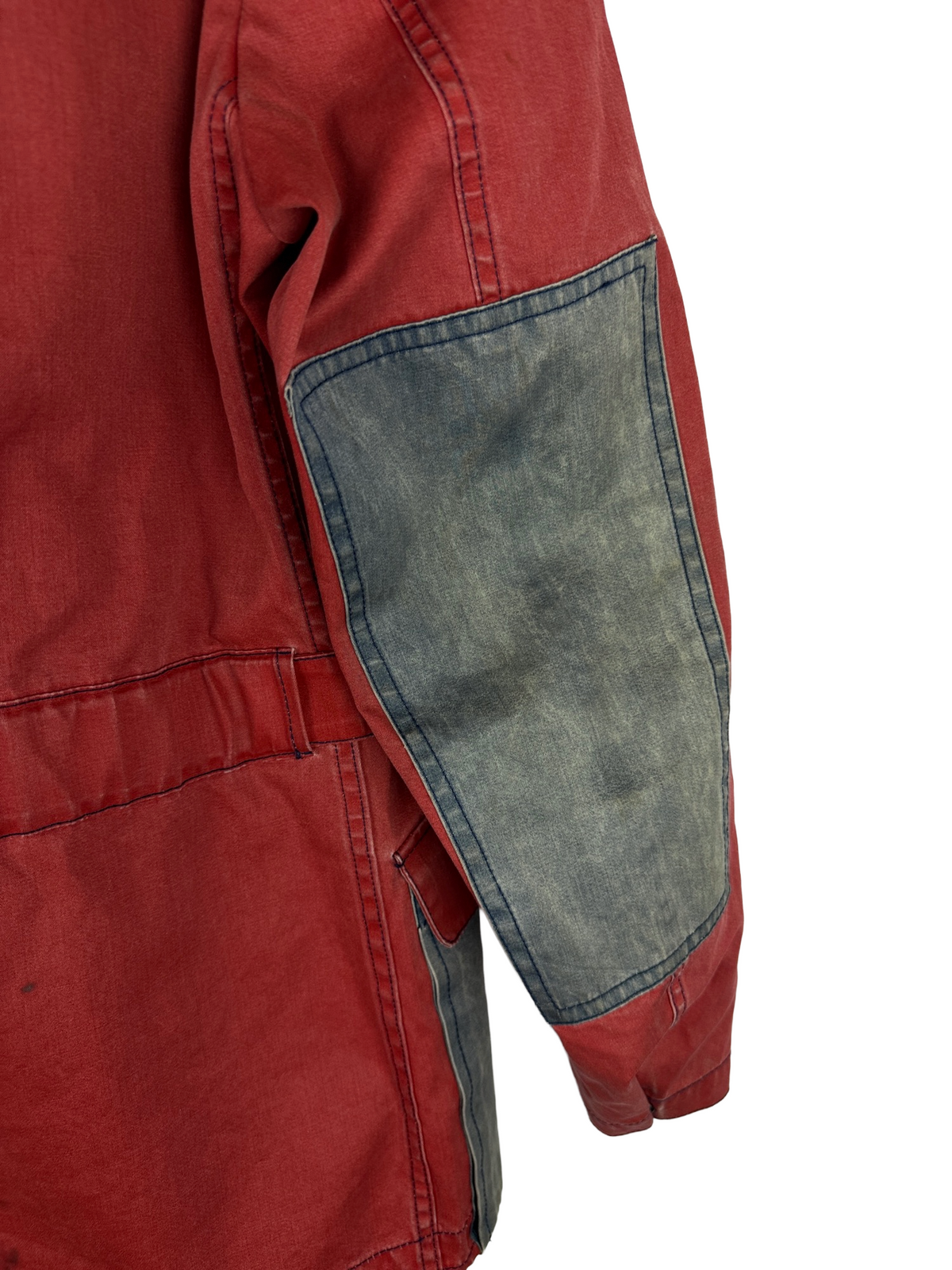 Giacca rossa in cotone e seta con fil di ferro 2010 Stone Island - Taglia L - foto 15