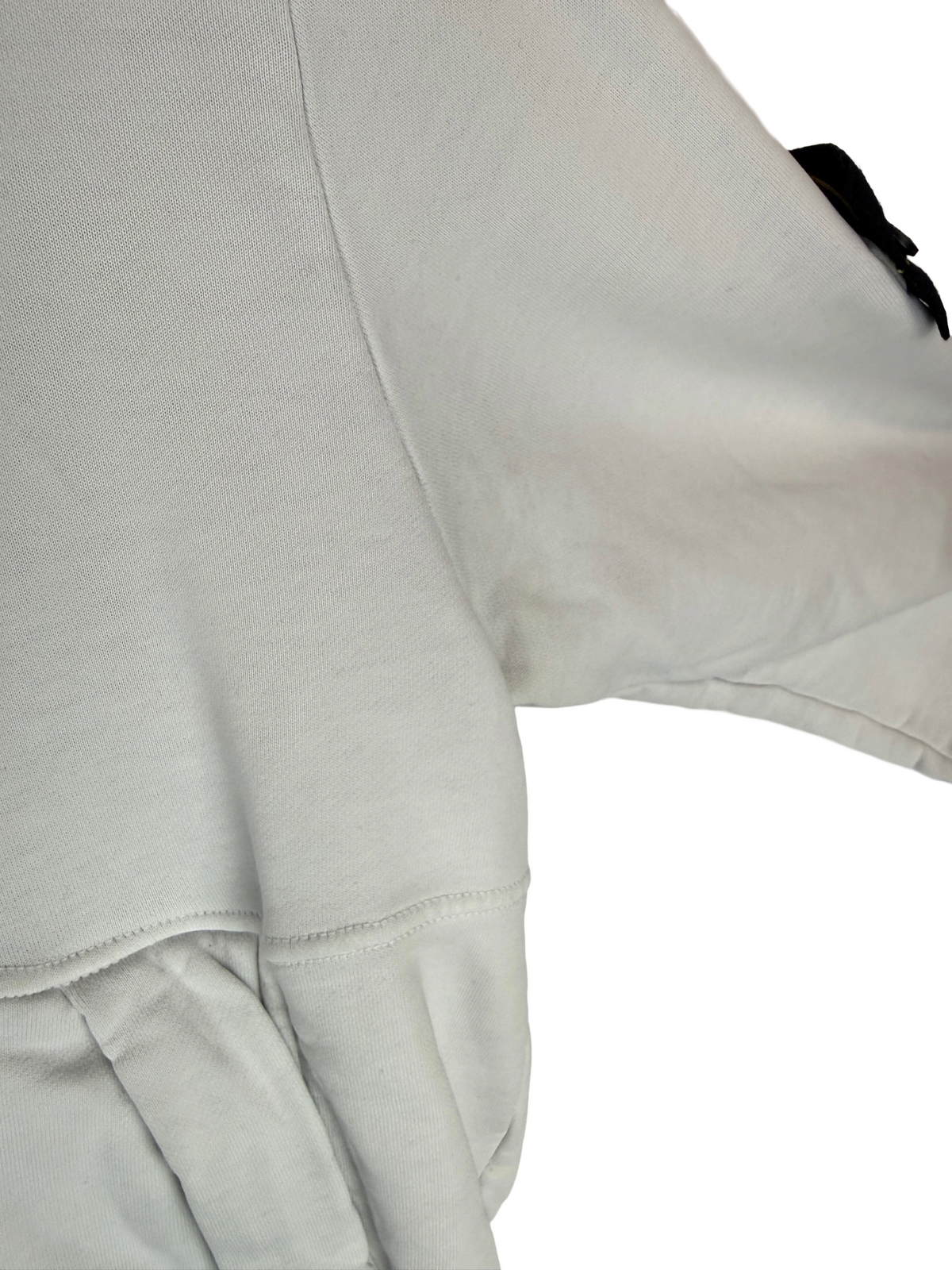 Felpa bianca con tasca frontale Stone Island - Taglia L