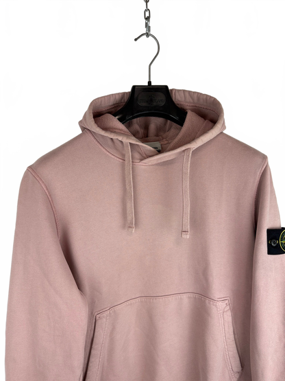 Felpa rosa con cappuccio Stone Island - Taglia M - foto 3