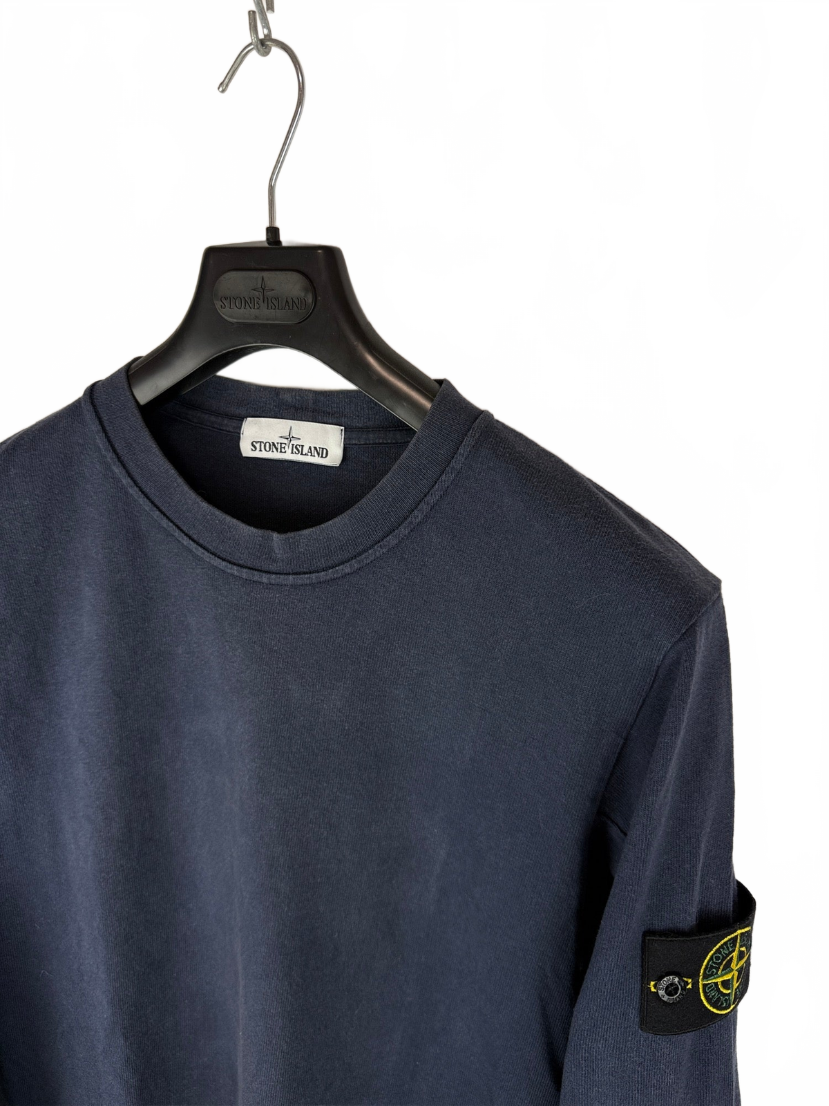 Felpa leggera blu navy Stone Island - Taglia M - foto 2