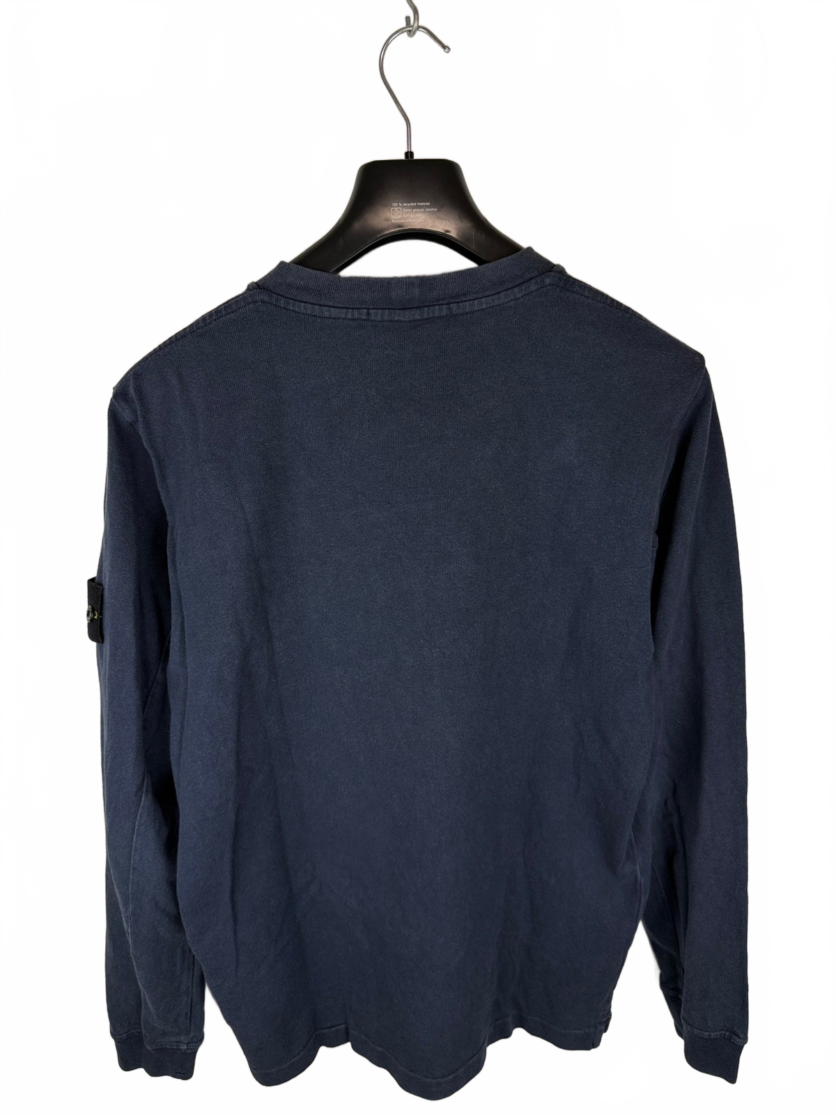Felpa leggera blu navy Stone Island - Taglia M - foto 5